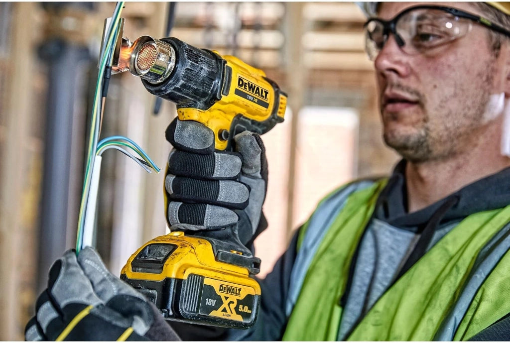 DEWALT Pistola termica XR 18V 2 regolazioni di temperatura, DCE530N-XJ