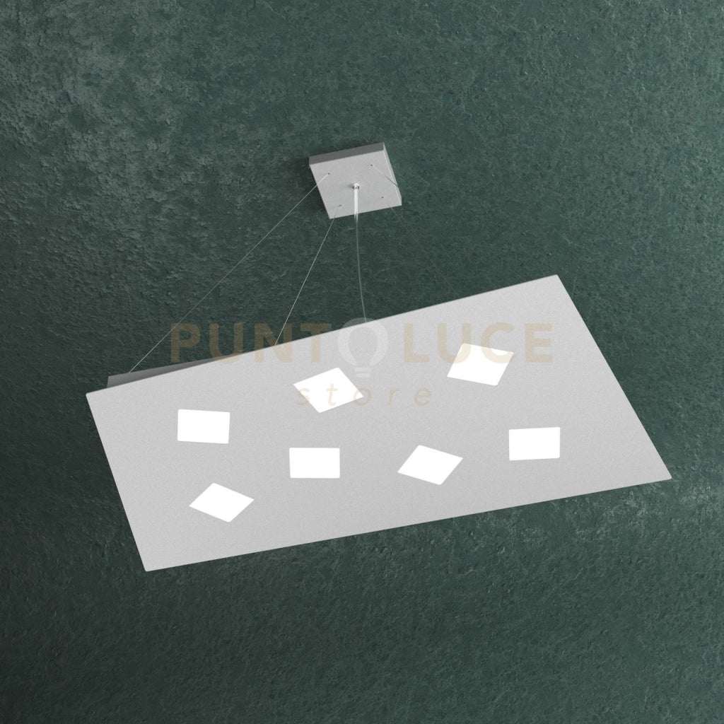 NOTE SOSPENSIONE 7 LUCI GRIGIO 1140-S7-GR