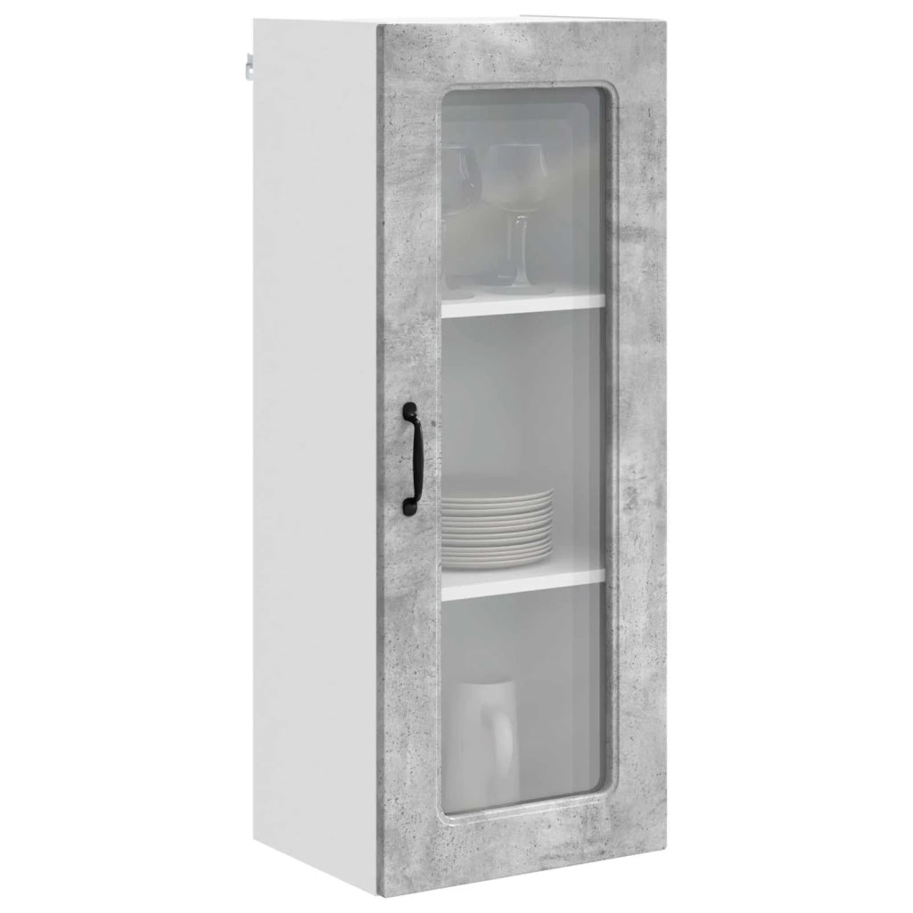 Mobile da cucina-Armadio da cucina Grigio cemento 40 x 31 x 100 cm 728402