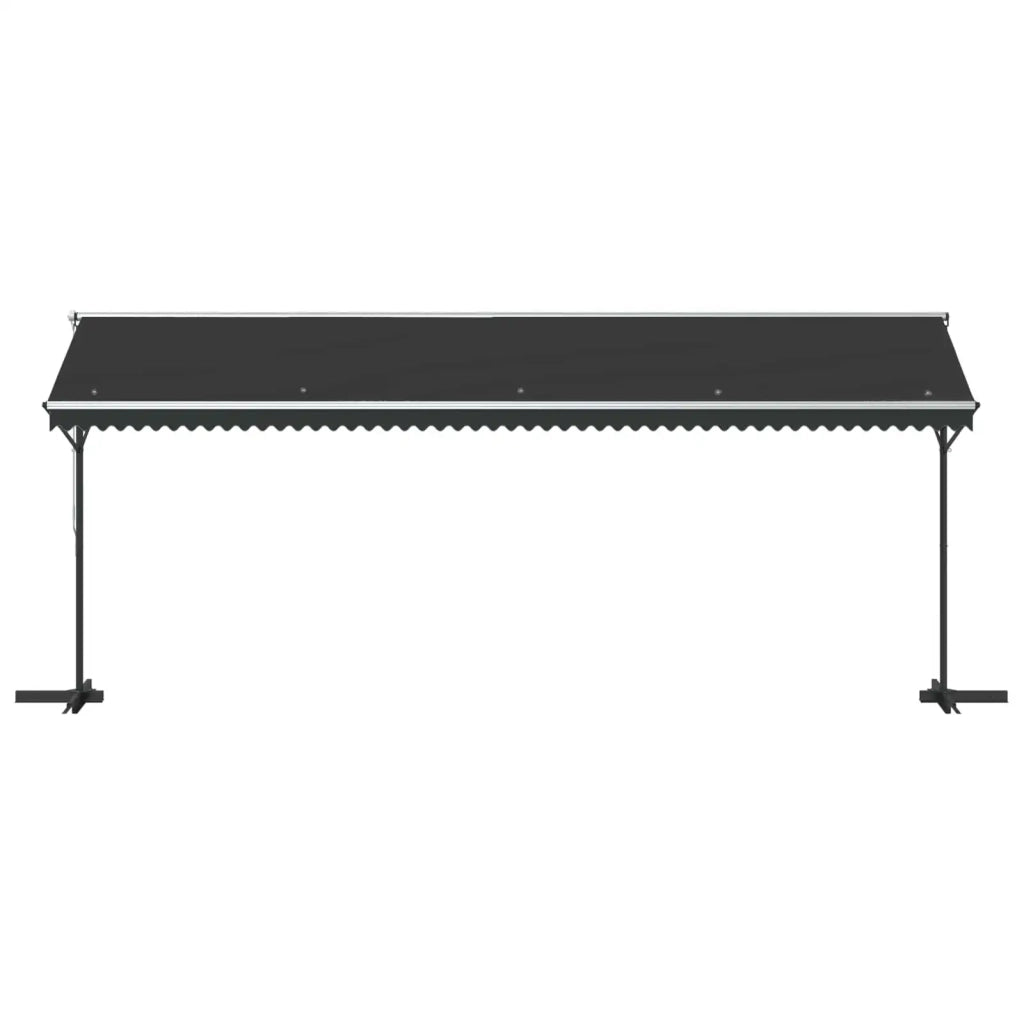 Tenda Parasole con Piedistallo 600x300 cm Antracite 145888