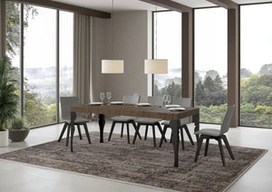 Tavolo Allungabile 140/244x90x77 cm Paxon Premium Noce