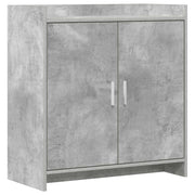 Credenza Grigio Cemento 72 x 36 x 80 cm Legno ingegnerizzato 8011094