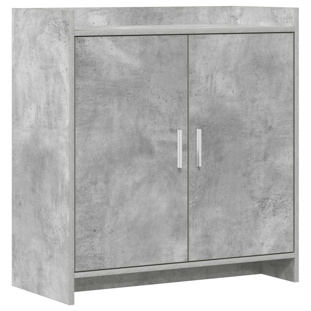Credenza Grigio Cemento 72 x 36 x 80 cm Legno ingegnerizzato 8011094