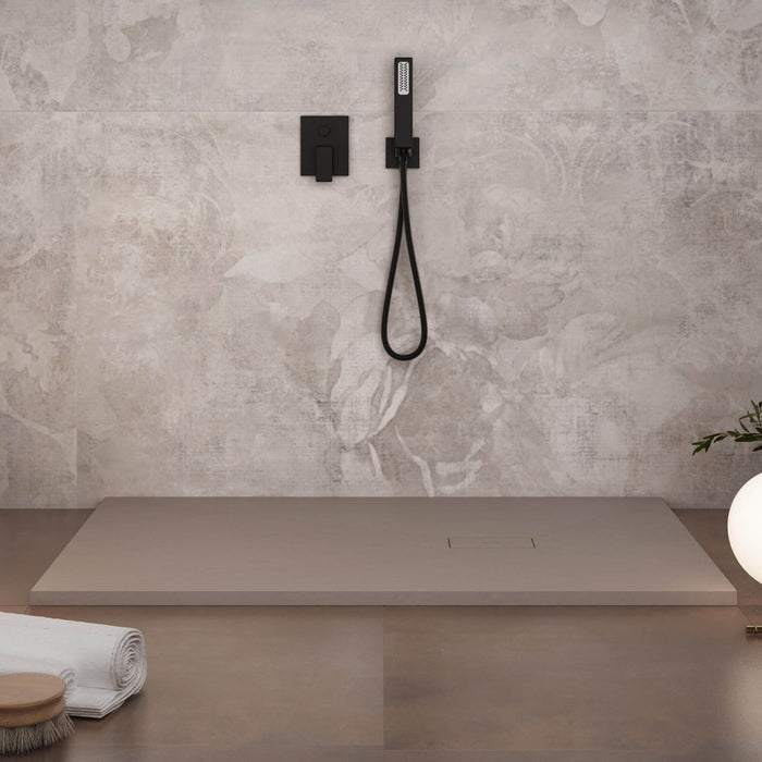 Piatto Doccia in Pietra 100x130 cm Bonussi Manila Sabbia