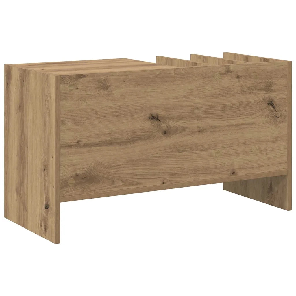 Mobile porta vinili Rovere artigianale 78.5 x 35 x 45 cm CFW5938786