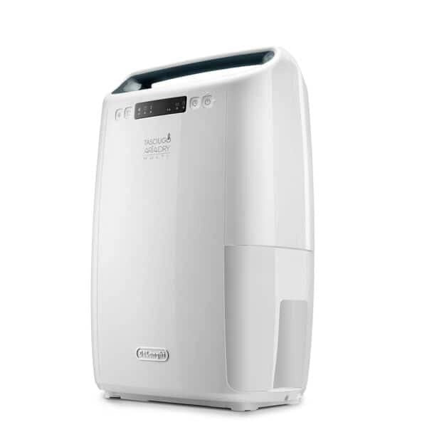 De'Longhi DEXD216RF AriaDry Deumidificatore 16L-giorno 285W Filtro 3 Azioni Serbatoio 2.1L R290 colore Bianco