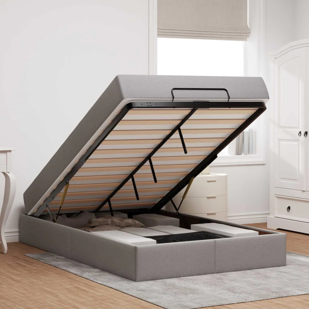 Struttura letto con materasso 2 pcs Talpa Tessuto 3399484