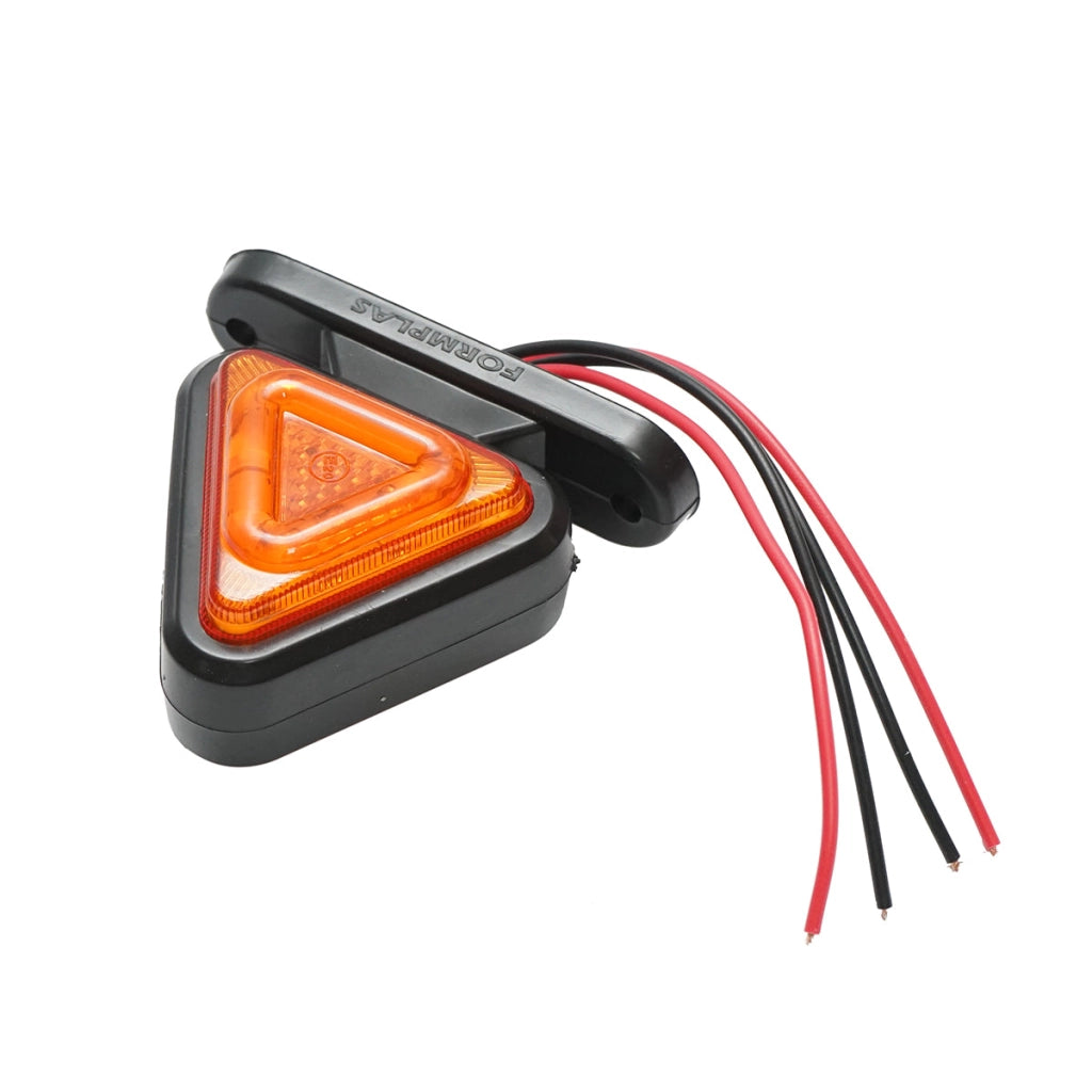 Luce di posizione laterale triangolare a LED 12-24V, giallo-rosso FR0101 Breckner Germany