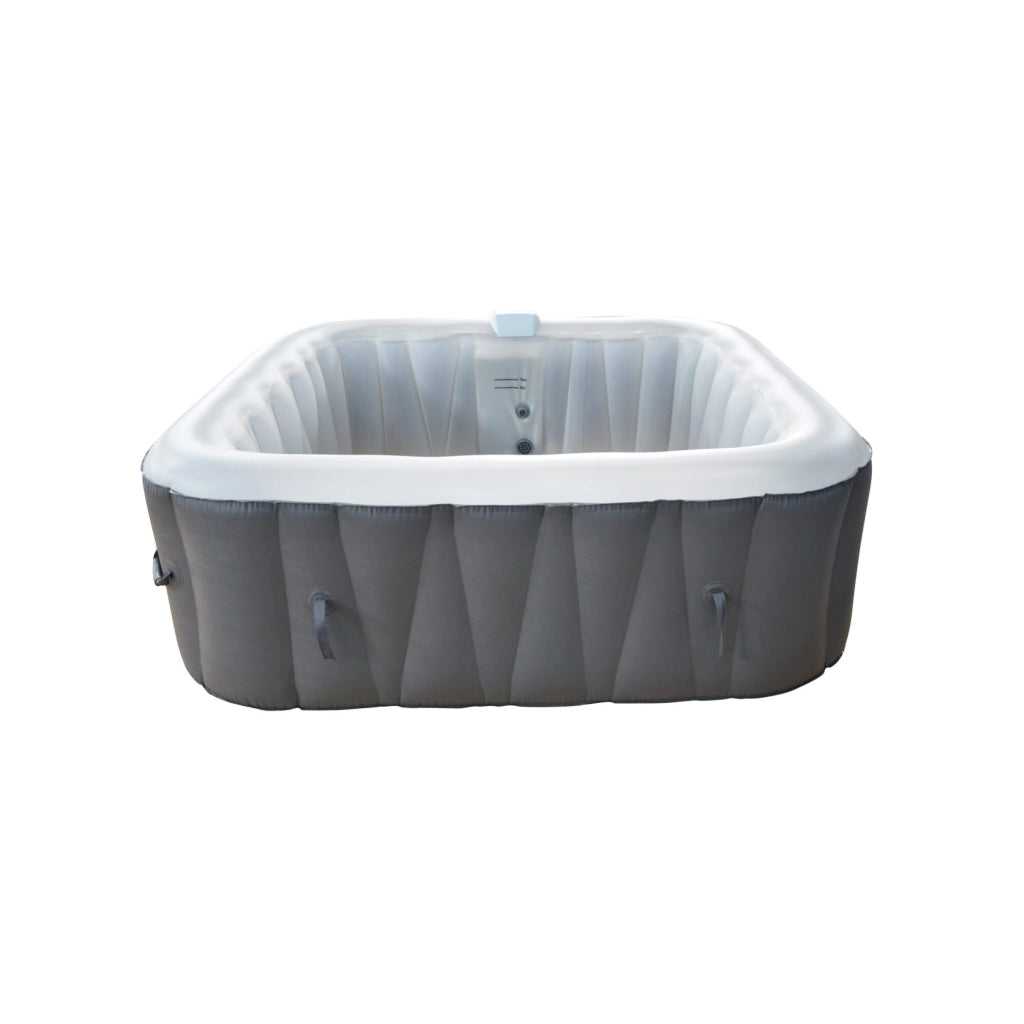 Spa gonfiabile quadrata a 4 posti - Sunspa - Fascia LED inclusa - Dimensioni : 155 x 155 cm