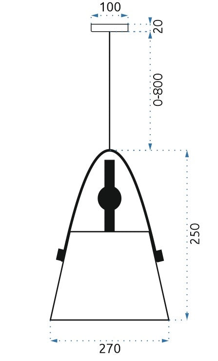 Lampada Da Soffitto Buffo Cappuccino
