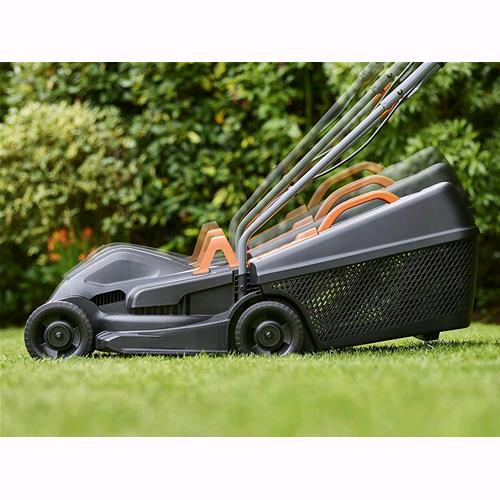 BLACK+DECKER BEMW351-QS Tosaerba Rasaerba elettrico a Filo 1000W, Taglio 32cm