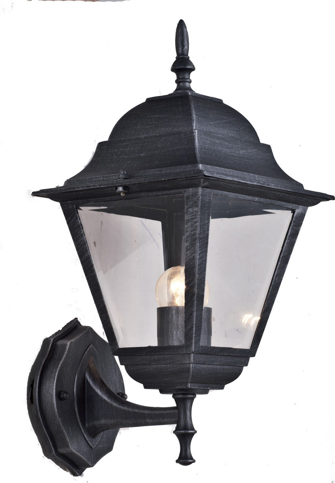 lanterna new york "up" c/braccio grigio ghisa anticato cod:ferx.42729