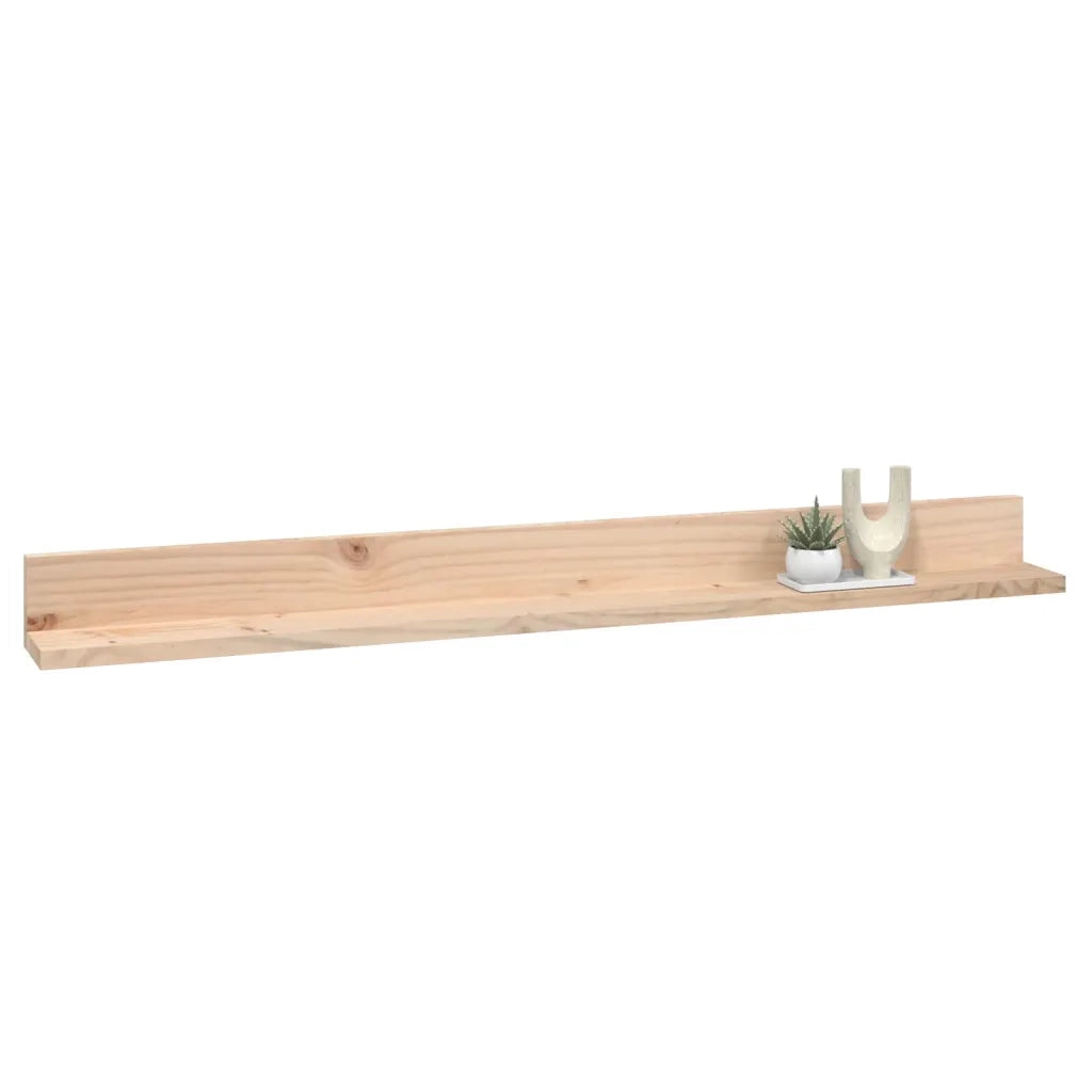 Mensole da Parete 2 pz 110x11x9cm in Legno Massello di Pino cod mxl 33318
