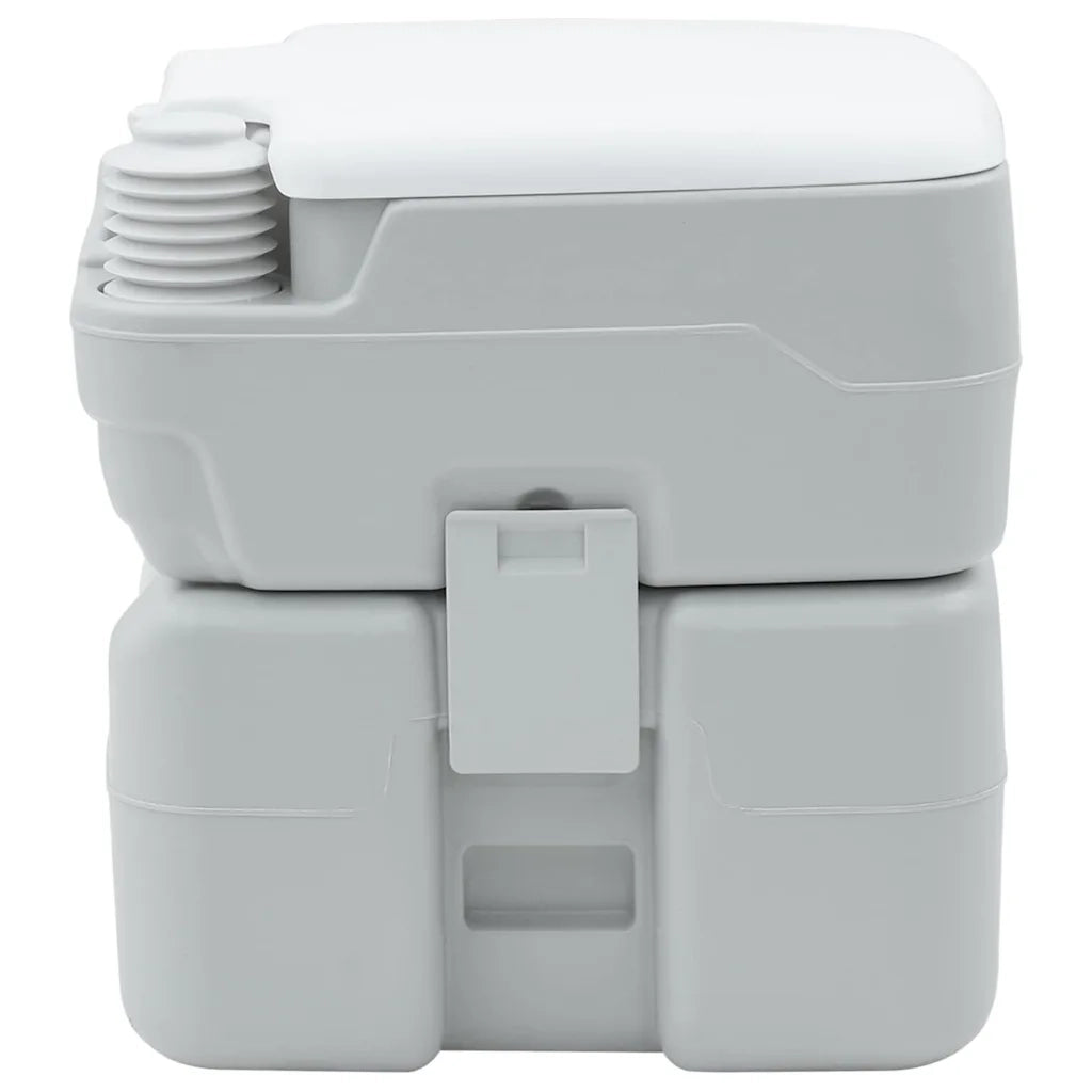 Toilette da Campeggio Grigio e Bianco 41,5 x 36,5 x 42 cm 42001427