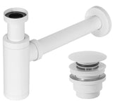 Sifone Per Lavabo Klik-klak Universale White