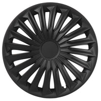 Set 4 Copricerchi 14'' Alulook Joy Mat Black