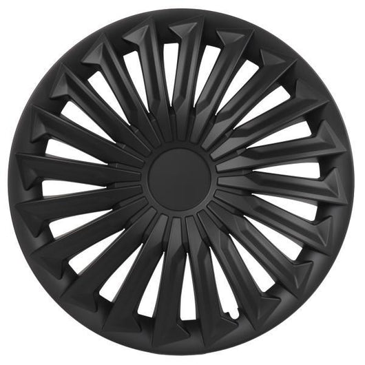 Set 4 Copricerchi 15'' Alulook Joy Mat Black