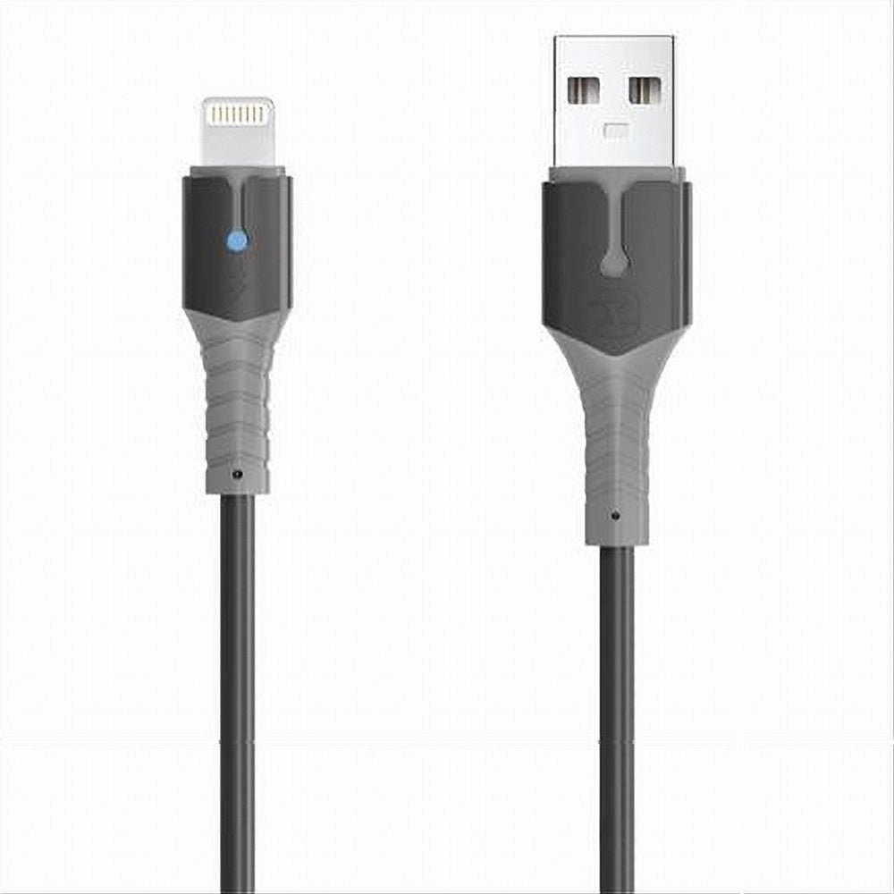 Trade Shop - Cavo Per Dati Super Ricarica Usb Lightning 3a 1 Mt Per Iphone Ipad Ipod F-ip044 -