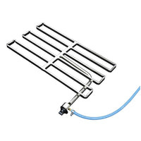 Barbecue Multiuso Legna Carbonella Gas Griglia in Acciaio Famur BK 8 Eco Gas