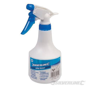 Nebulizzatore spray in plastica 500 ml Silverline ugello a getto variabile
