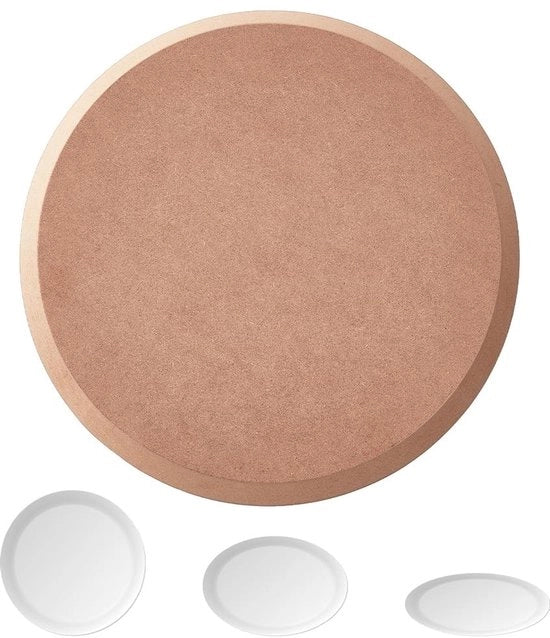 Strumenti da ceramica 30x1,5cm - Piatto ceramico rotondo - Schotel per manufatto a mano - Schotel per slump - Forme ceramiche - Materiale duraturo - Ceramica