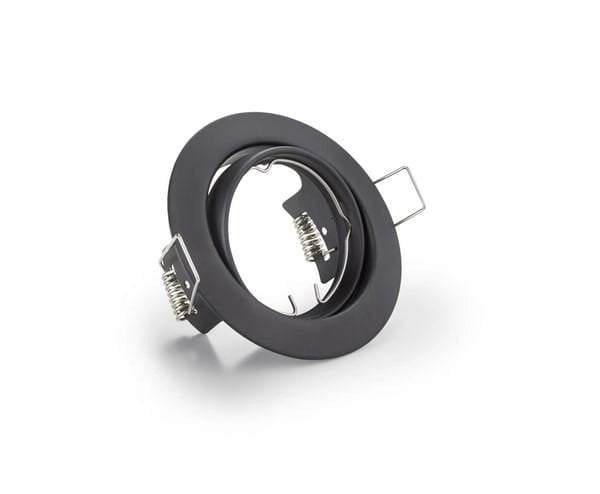 Faretto incasso JURA nero GU10 orientabile Trio 650100132