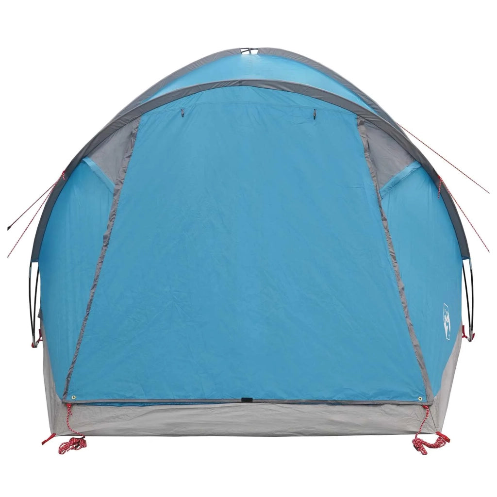 Tenda Capanna con tetto Blu 4 persone Poliestere e Acciaio 42028580