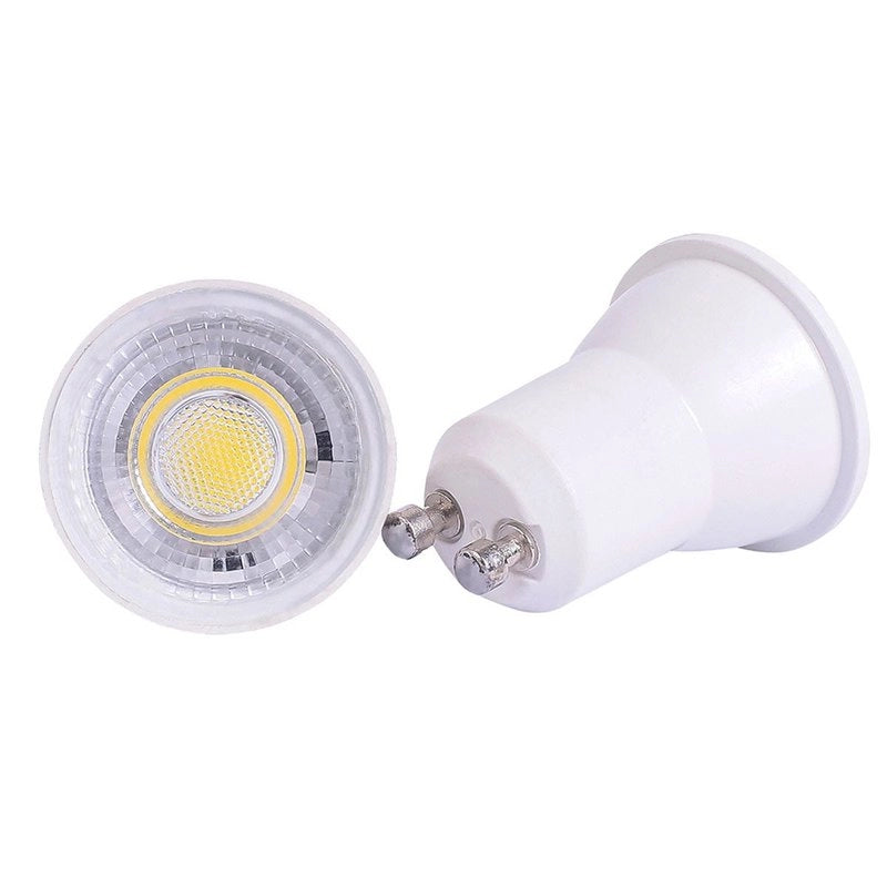 6 Lampada Mini GU10 PAR11 Led 220V 3W 300LM Caldo 3000K D35X40mm