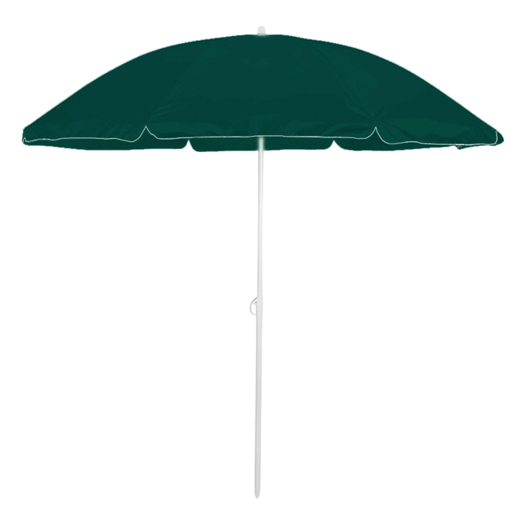 Marvin Ombrellone da Spiaggia FLEXY Inclinabile con Borsa Portatile 200 cm e Palo in Alluminio Telo in Tessuto Pol Verde