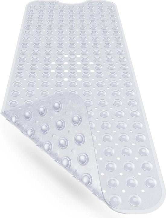 Matrice Antiscivolo 100x40 cm | Matrice Antiscivolo BPA Libera per Bagno | Antibatterico e Duraturo | Resistente alla Muffa | Ecocompatibile | Lavabile in Macchina
