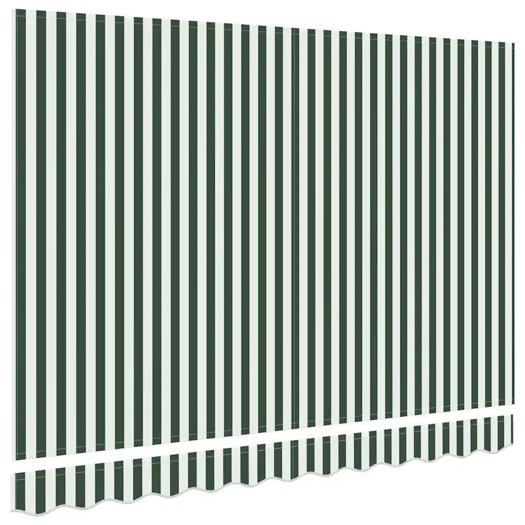 Telo di ricambio per tenda da sole Verde e Bianco 280 x 245 cm 42000656