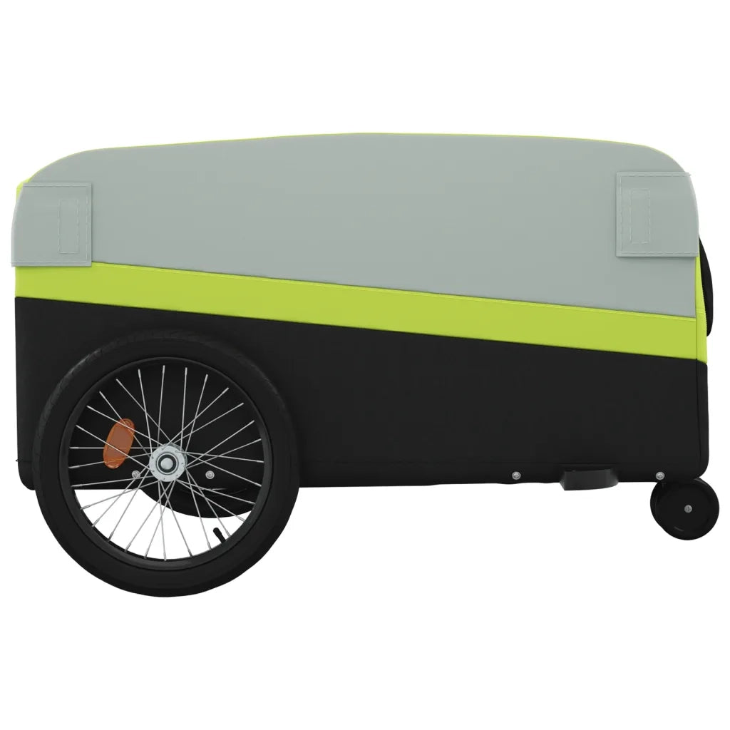 Rimorchio da Bici Nero e Verde 45 kg in Ferro CFW2082192