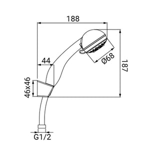 Duplex serie star cromato, a 3 getti