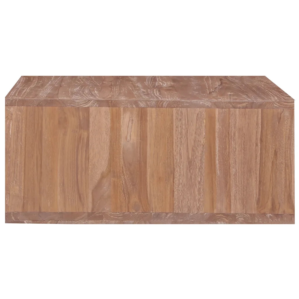 Tavolino da CaffÃ¨ 70x70x30 cm in Legno Massello di Teak