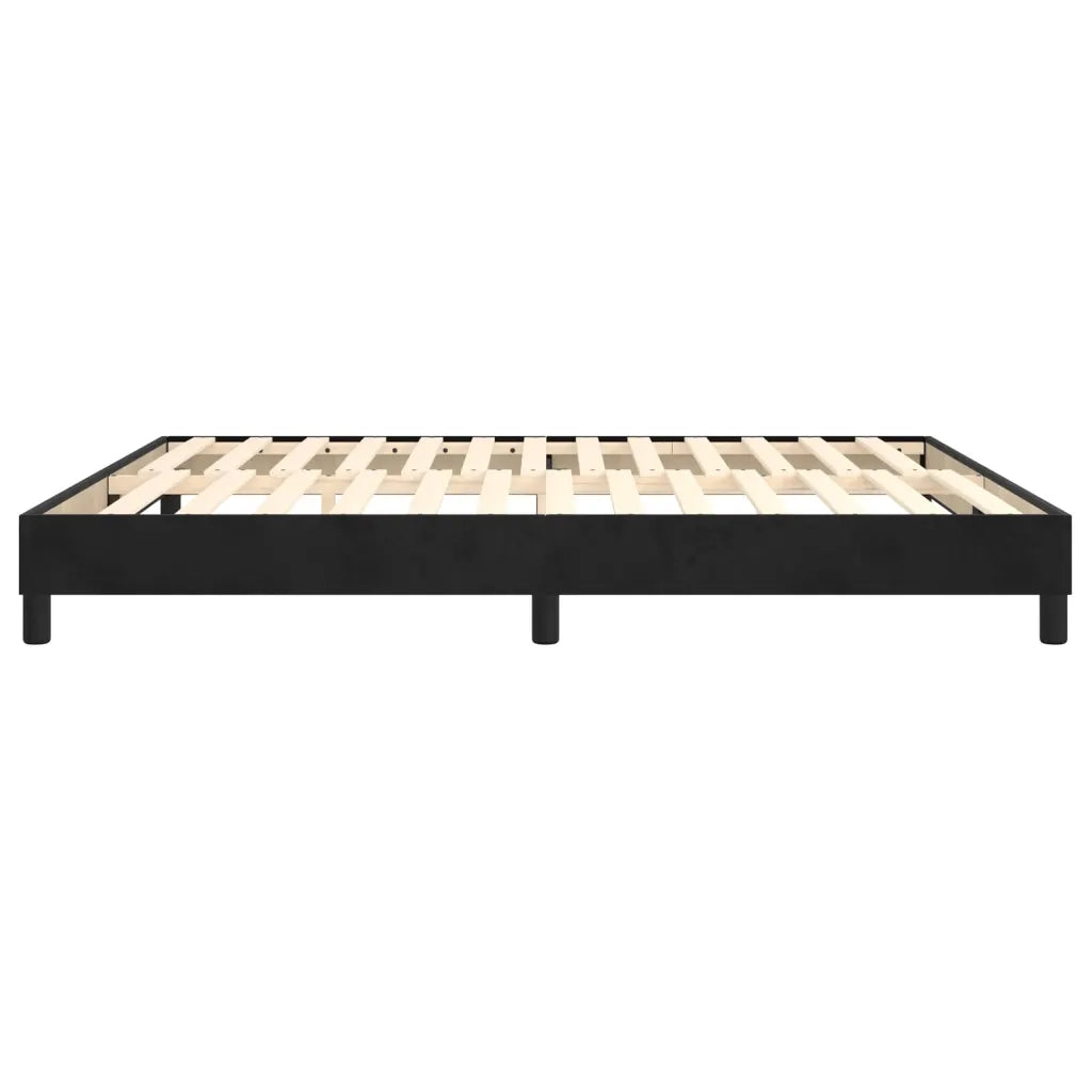 Giroletto a Molle Nero 180x200 cm in Velluto cod mxl 41261