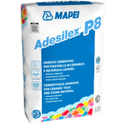 Adesilex p8 bianco adesivo cementizio mapei per piastrelle 25 kg