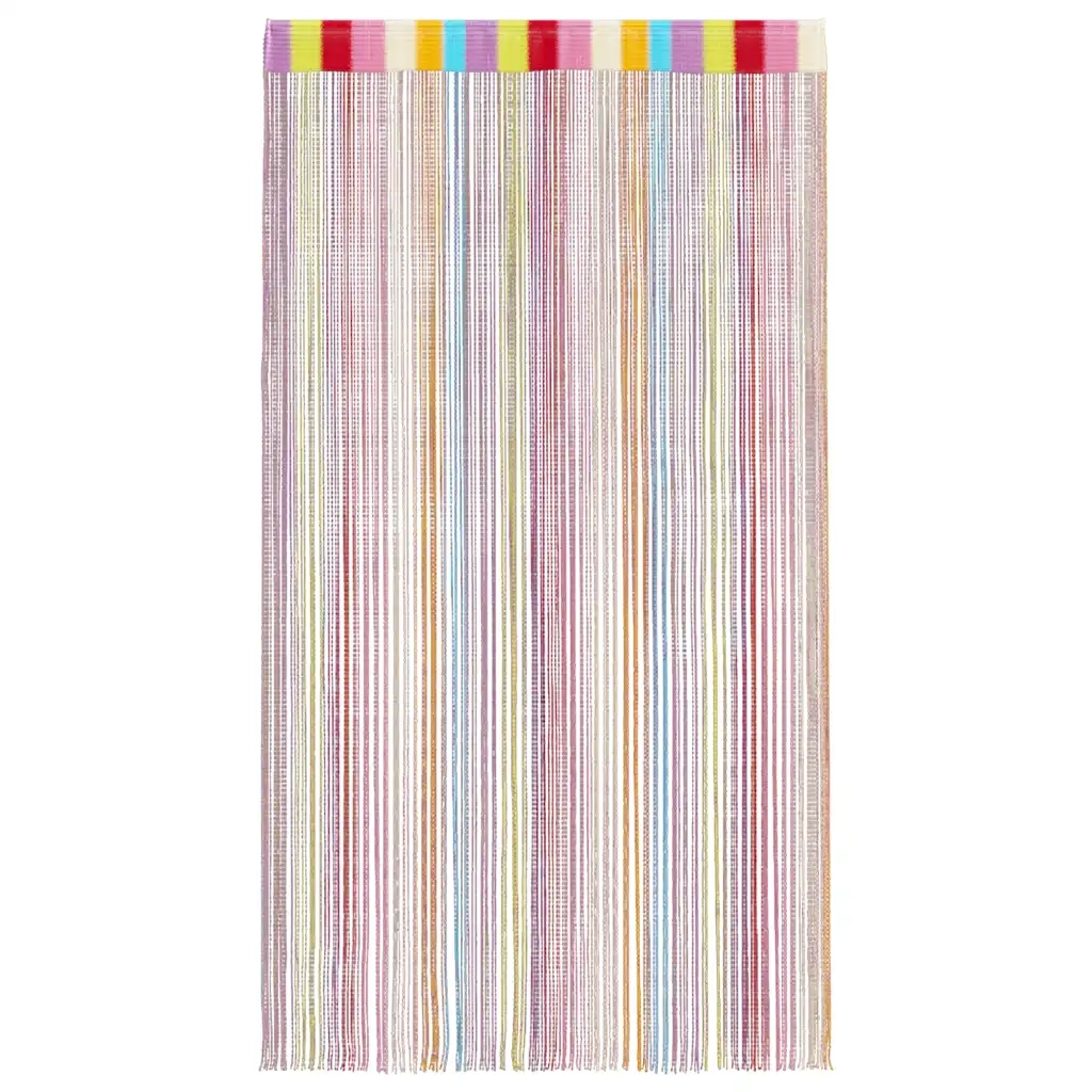 Tende a Filo 2 pz Multicolore 140x250 cm 4102038