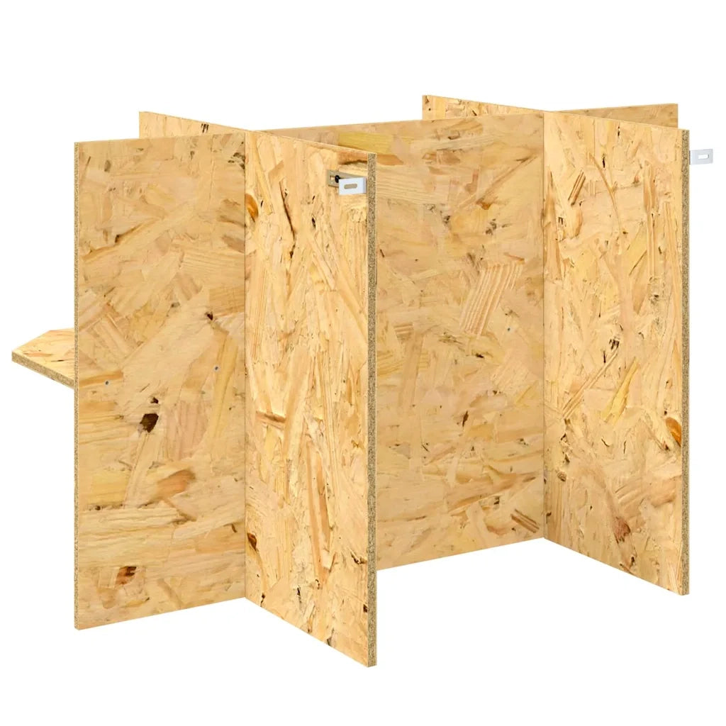 Base per Terrario Marrone 80 x 50 x 50 cm OSB CFW5312379