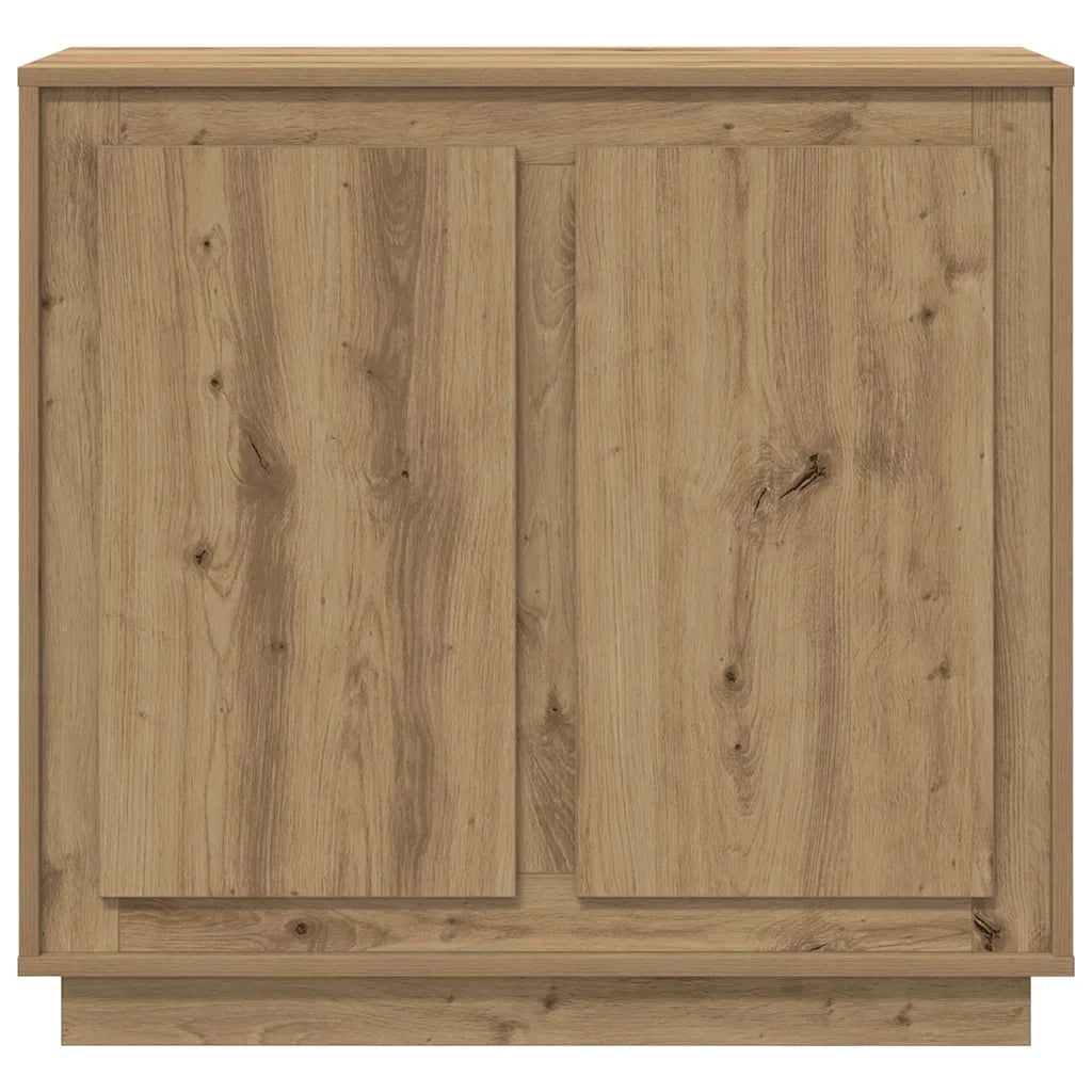 Credenza-Buffet-Armadio da cucina Rovere artigianale 80 x 40 x 75 cm Legno multistrato 946252