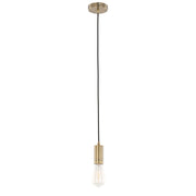 Lampada a sospensione Italux Moderna ottone E27 DS-M-038
