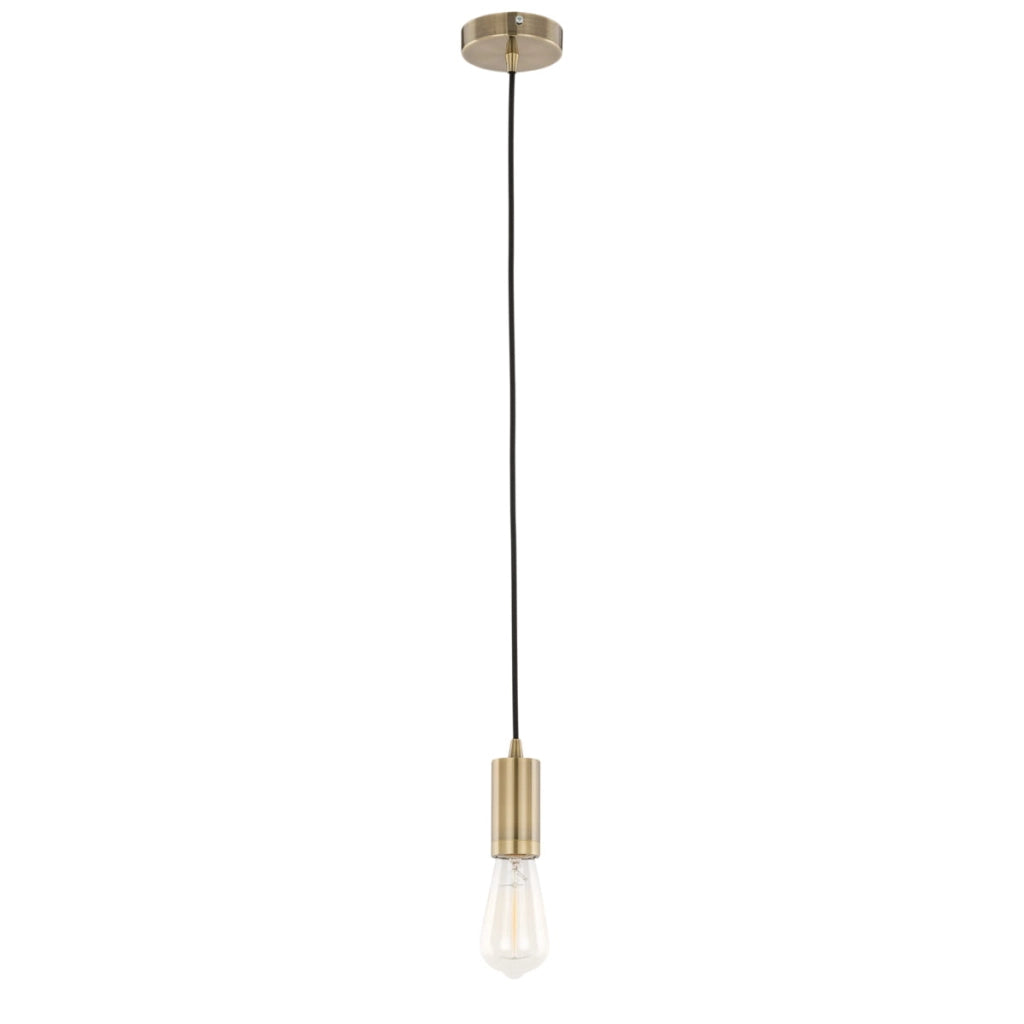 Lampada a sospensione Italux Moderna ottone E27 DS-M-038