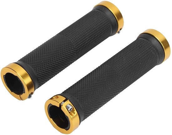 Manubri di sella antiscivolo per biciclette da MTB, BMX e bici da corsa con blocco e protezione contro la fatica - dimensioni 128x22x33mm