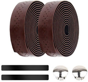 Manubrio antislip per bicicletta - Stabilizzatore - Dampened - Pelle in PU - 3 cm Larghezza - 200 cm Lunghezza