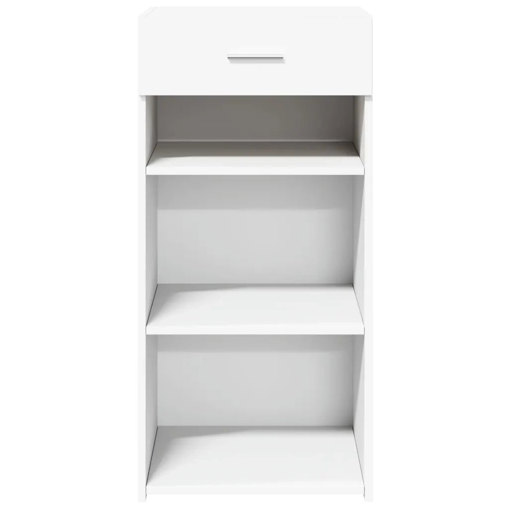 Credenza Bianca 45x42,5x93 cm in Legno Multistrato