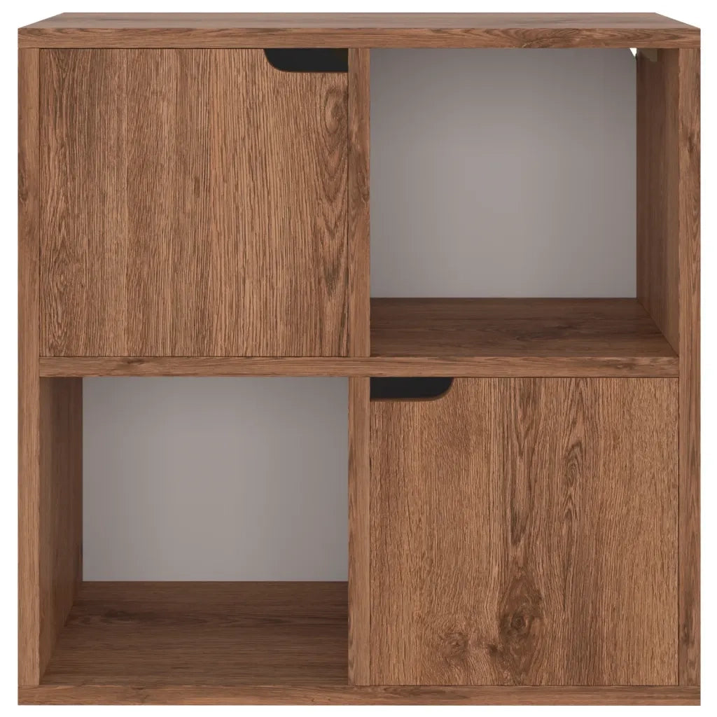 Libreria Rovere Marrone 60x27,5x59,5 cm in Truciolato cod mxl 9973