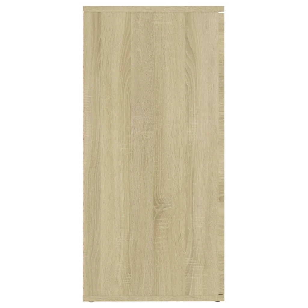 Buffet credenza cassettiera armadio mobile contenitore organizer cucina soggiorno rovere Sonoma 160 x 36 x 75 cm legno ingegnerizzato marrone 02_0031497