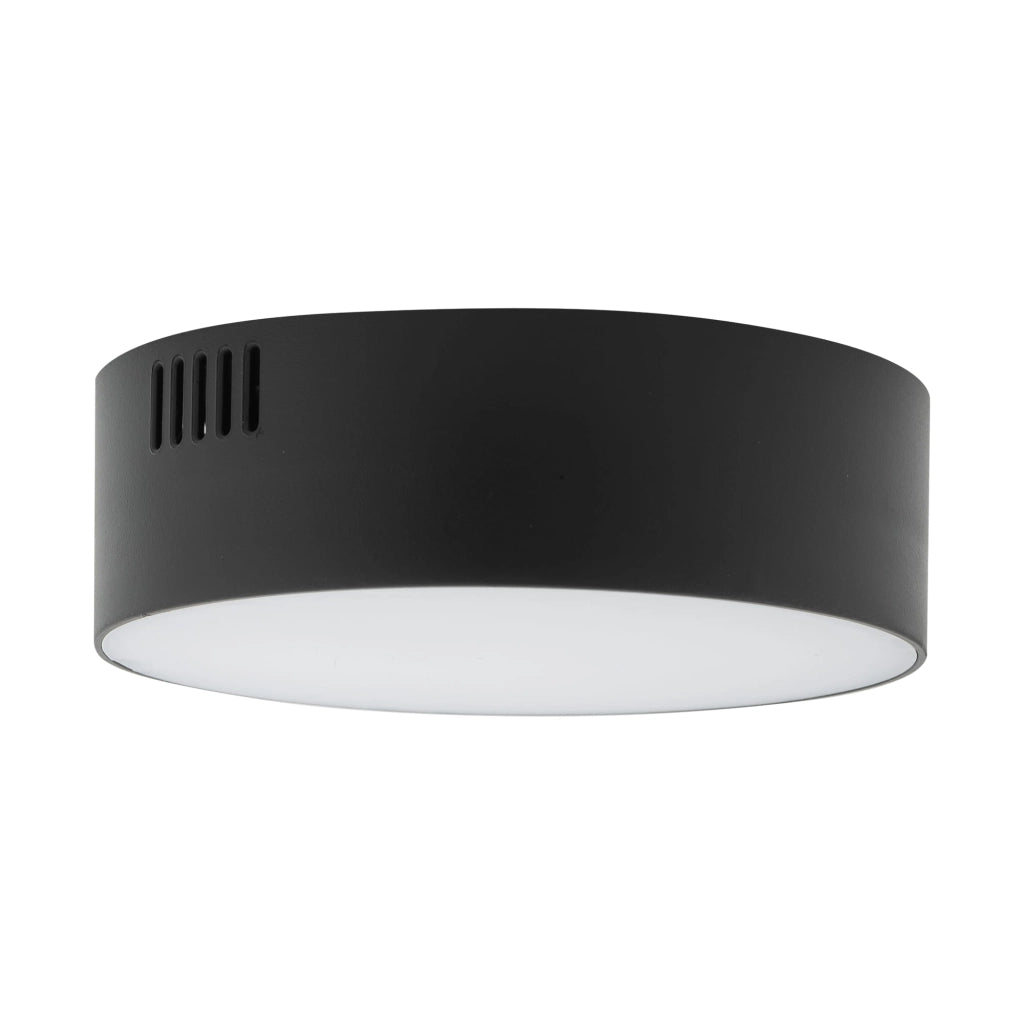 Plafoniera LED rotonda LID 15W 3000K bianco/nero Nowodvorski