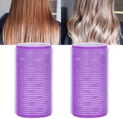 Krulspilli Zelfkleventi - Utile a Casa - Forte Presa - 5x10cm - Per Capelli Lasciati Libero - Capelli Fisicamente Riccioluti - Rotoli per Capelli