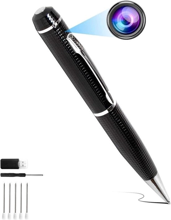 Mini-camera nascosta 1080p per registrazioni video in classe, conferenze e ambienti di sicurezza 

Specifiche tecniche: HD 1080p, mini-camera, videorecorder