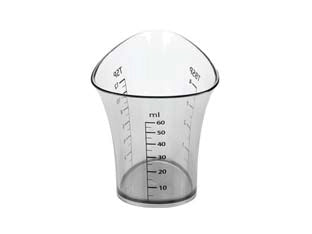 MISURINO GRADUATO PRESTO- - ml.60 cm.7 - 4 pezzi TESCOMA